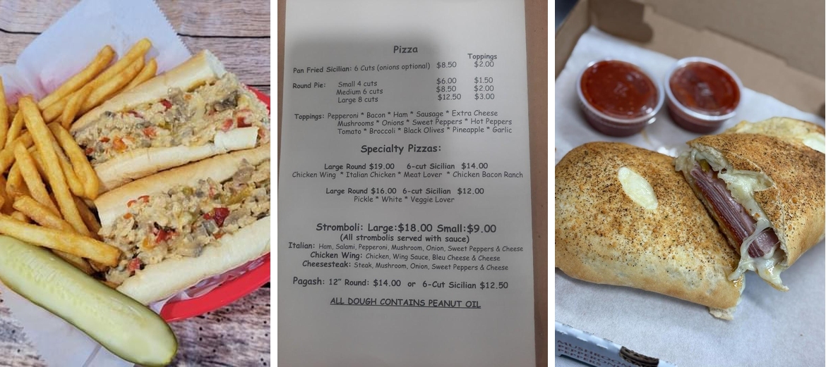 Chele's Place Menu