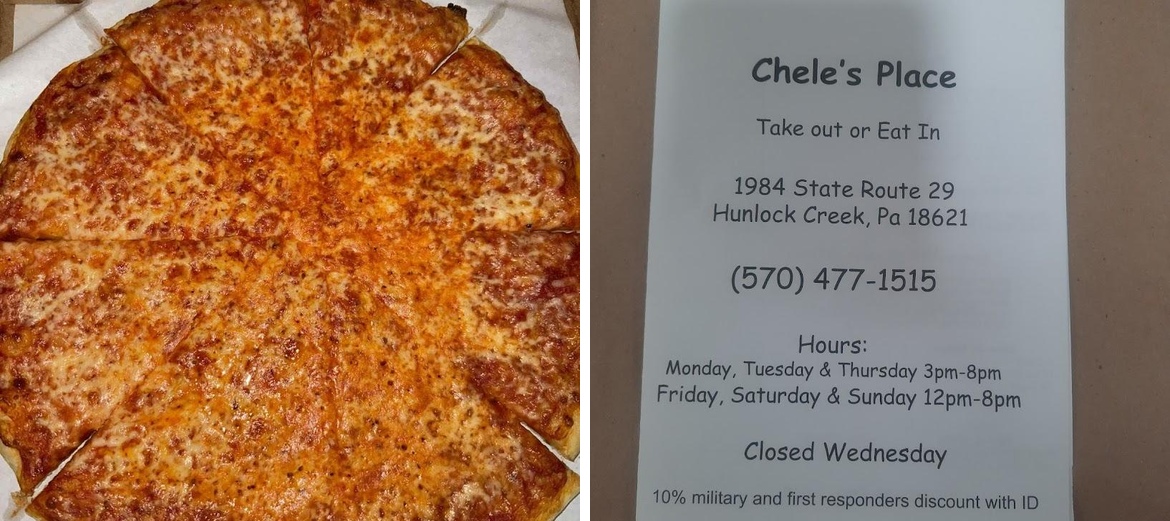 Chele's Place Menu
